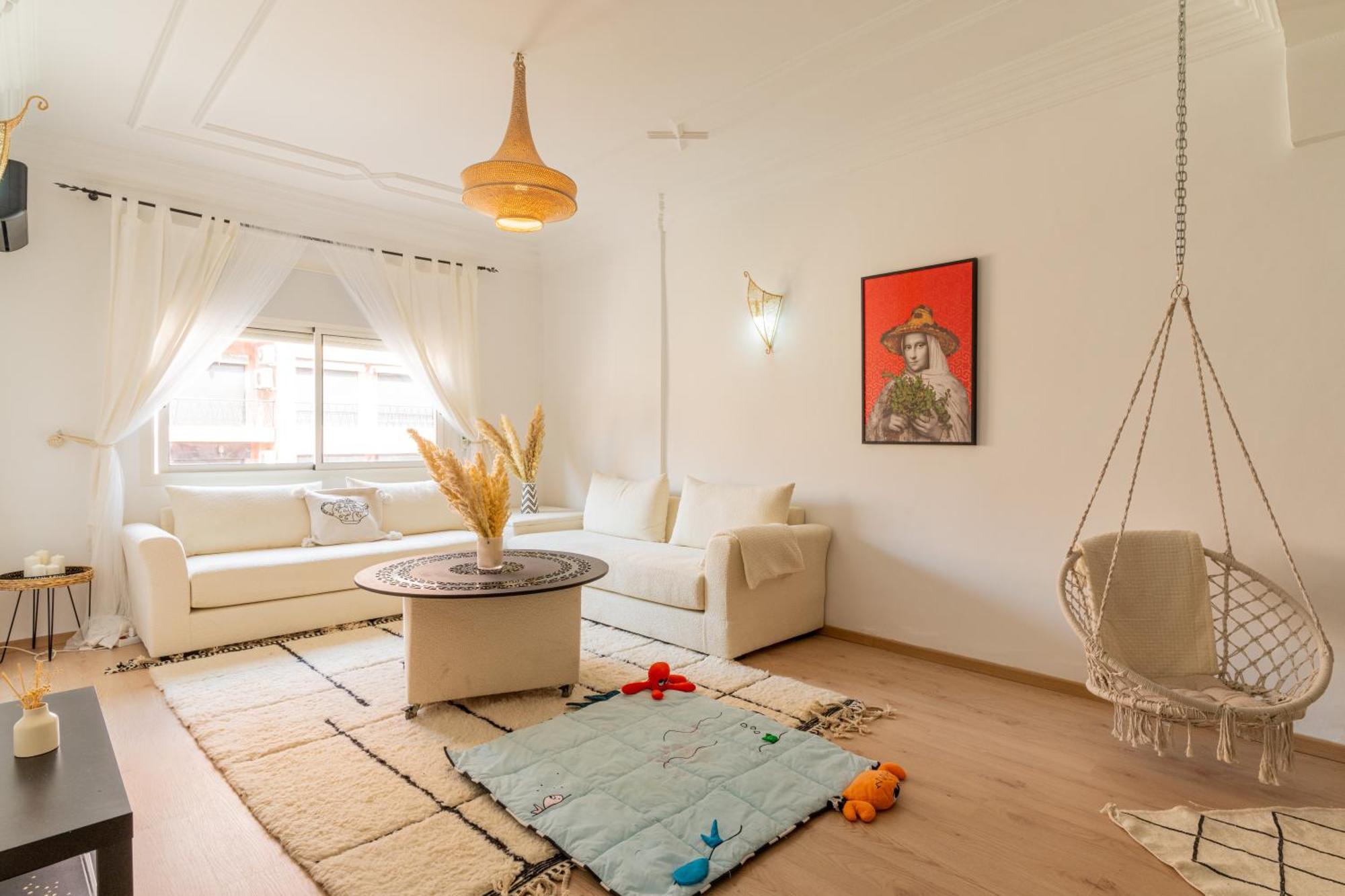 Appartement Centre Marrakech Gueliz - Cool & Cozy Apartment For A Family Stay In The Heart Of The City Marrakesh Exterior foto